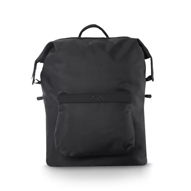 MORRAL TOTTO METALLIC- TALLA M - NEGRO