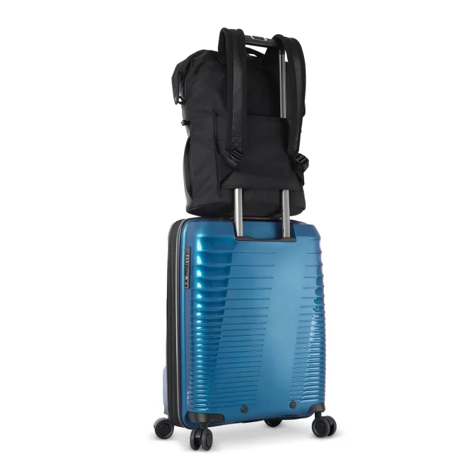 MORRAL TOTTO METALLIC- TALLA M - NEGRO