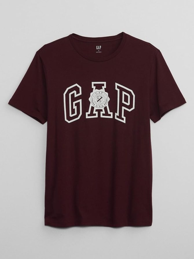 CAMISETA GAP HOMBRE - CUELLO REDONDO