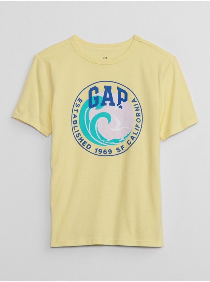 CAMISETA GAP NIÑO - CUELLO REDONDO