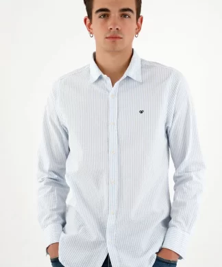 CAMISA TENNIS HOMBRE - MANGA LARGA