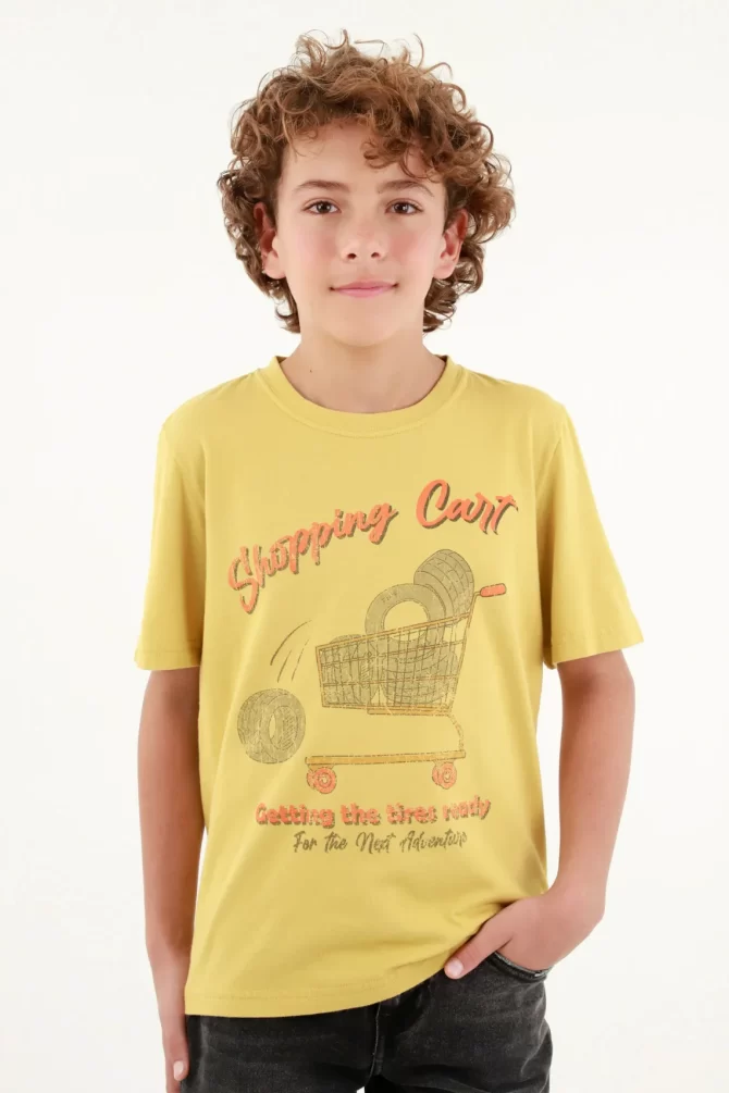 CAMISETA TENNIS NIÑO - CUELLO REDONDO