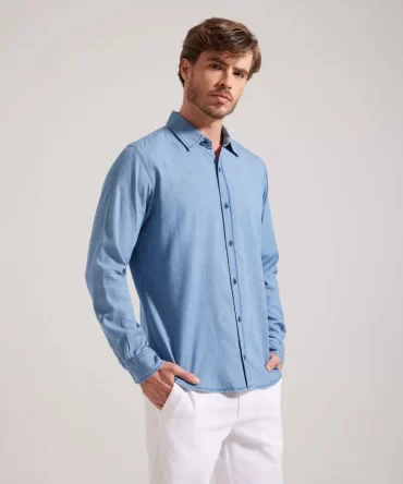 CAMISA PATPRIMO HOMBRE - MANGA LARGA