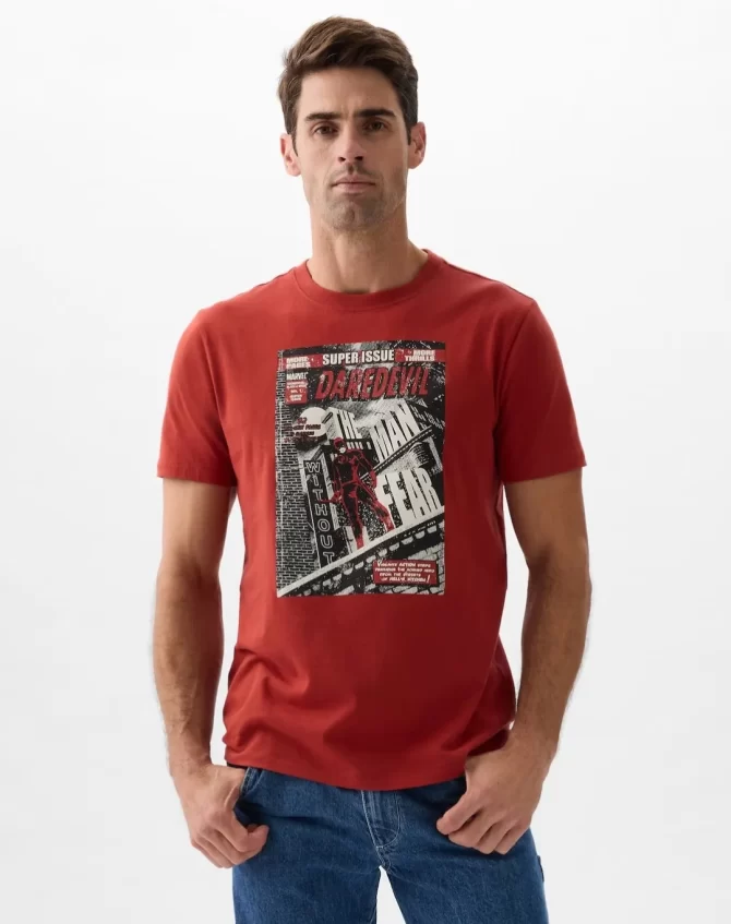 CAMISETA GAP HOMBRE - CUELLO REDONDO