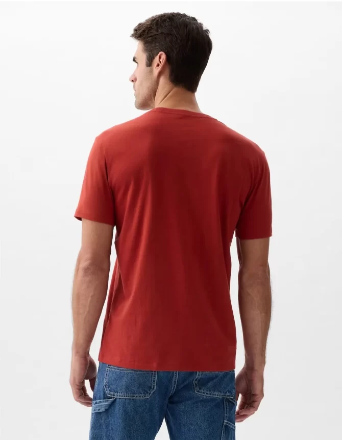 CAMISETA GAP HOMBRE - CUELLO REDONDO