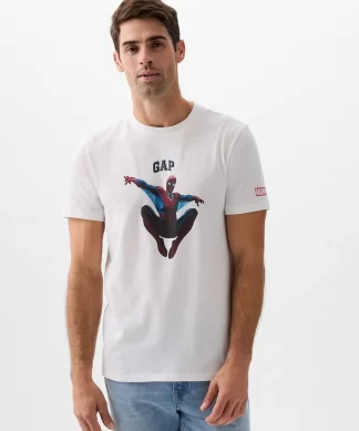 CAMISETA GAP HOMBRE - CUELLO REDONDO