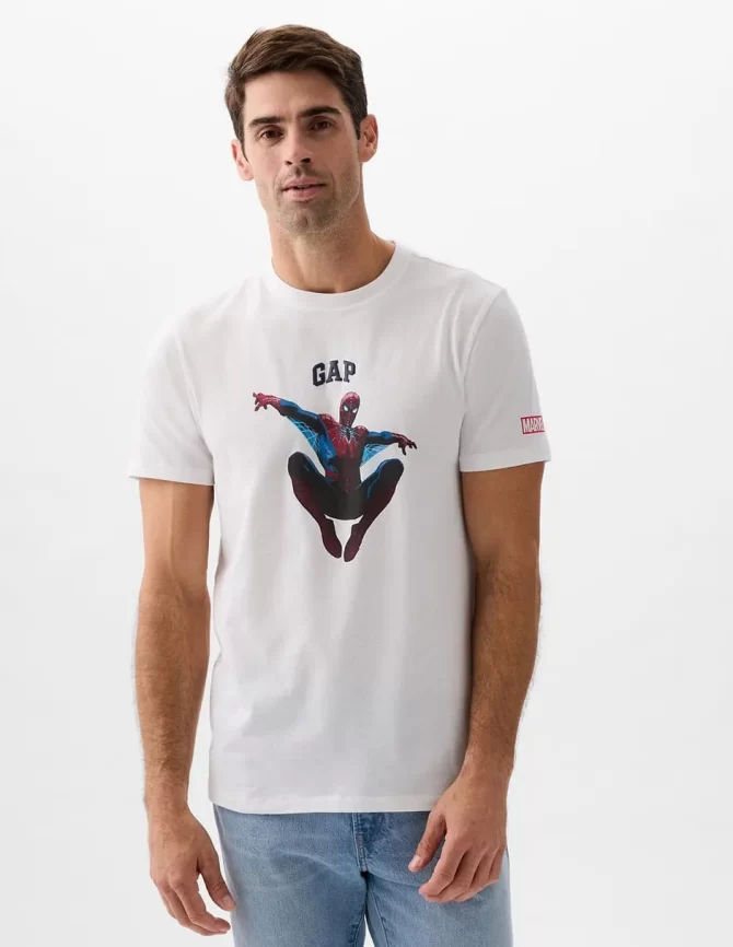 CAMISETA GAP HOMBRE - CUELLO REDONDO