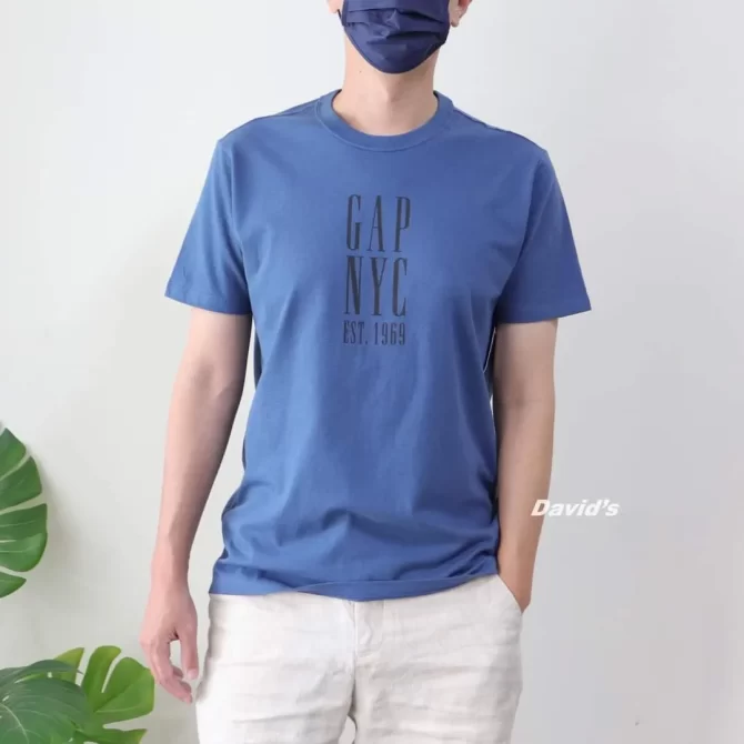 CAMISETA GAP HOMBRE - CUELLO REDONDO