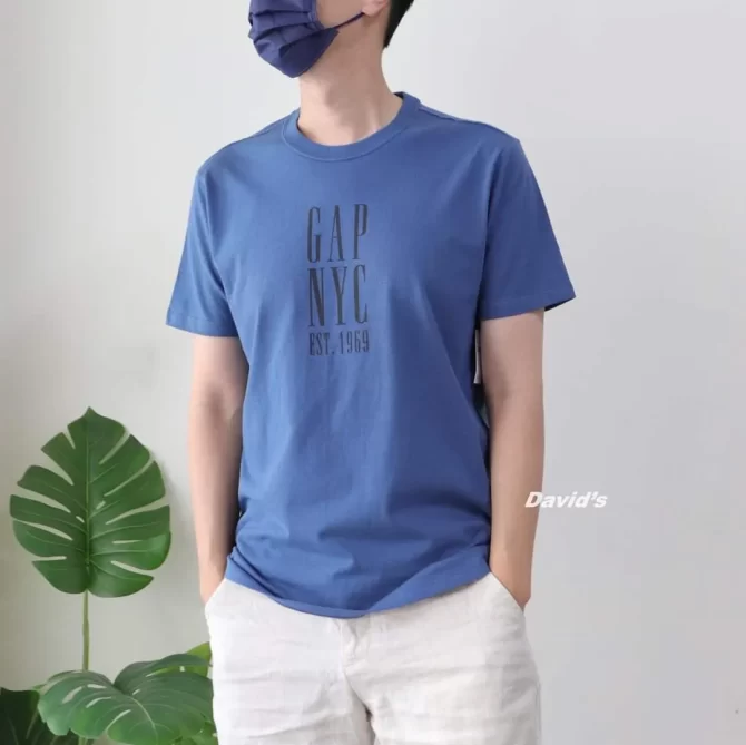CAMISETA GAP HOMBRE - CUELLO REDONDO