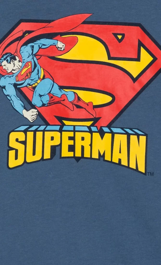 CAMISETA GAP NIÑO SUPERMAN - CUELLO REDONDO