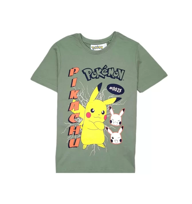 CAMISETA PRIMARK NIÑO POKEMON - CUELLO REDONDO
