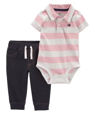 CONJUNTO CARTER'S BEBE NENE - SET 2 PIEZAS