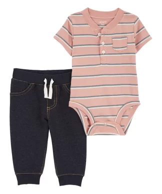 CONJUNTO CARTER'S BEBE NENE - SET 2 PIEZAS