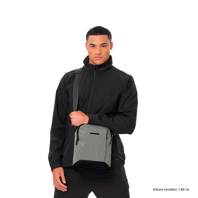 BOLSO TOTTO HEXA CROSSBODY - TALLA S - GRIS