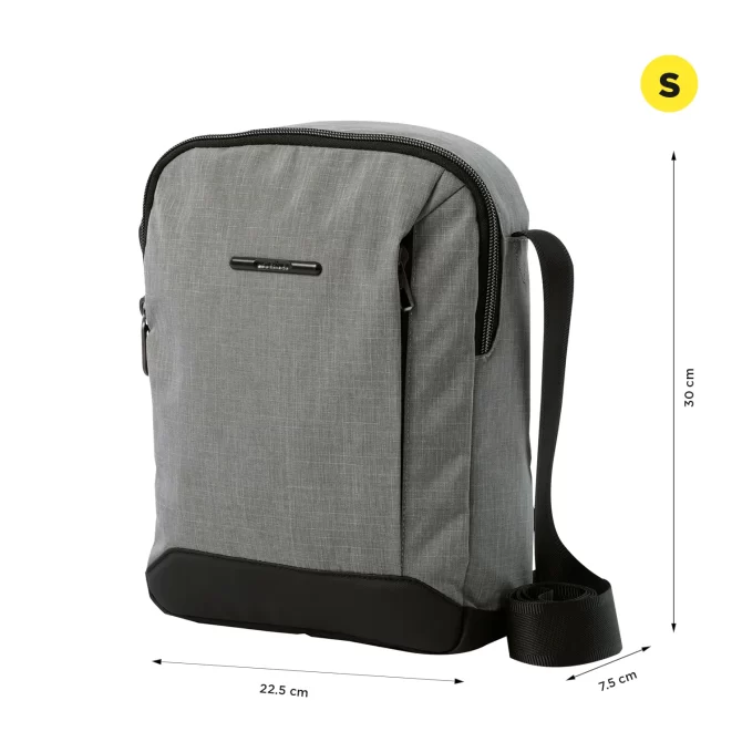 BOLSO TOTTO HEXA CROSSBODY - TALLA S - GRIS