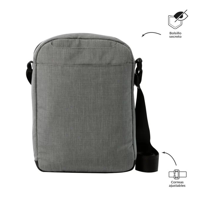 BOLSO TOTTO HEXA CROSSBODY - TALLA S - GRIS