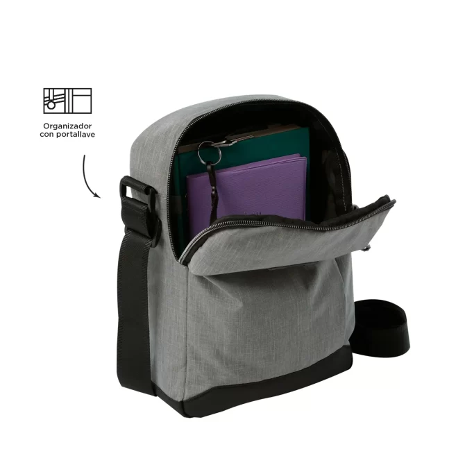 BOLSO TOTTO HEXA CROSSBODY - TALLA S - GRIS