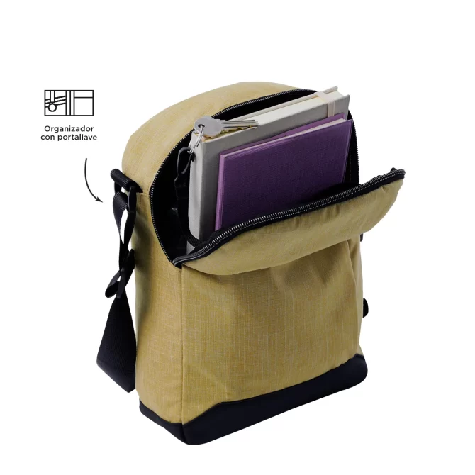 BOLSO TOTTO HEXA CROSSBODY - TALLA S - AMARILLO