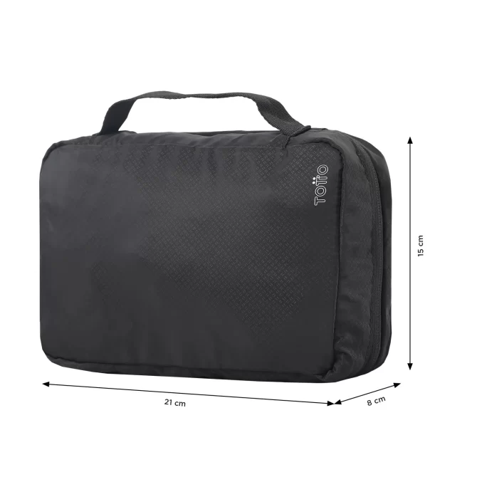 ORGANIZADOR TOTTO VIAJERO ALL IN MULTIUSOS - NEGRO
