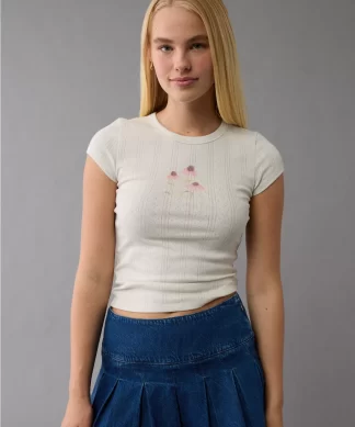 CAMISETA AMERICAN EAGLE MUJER