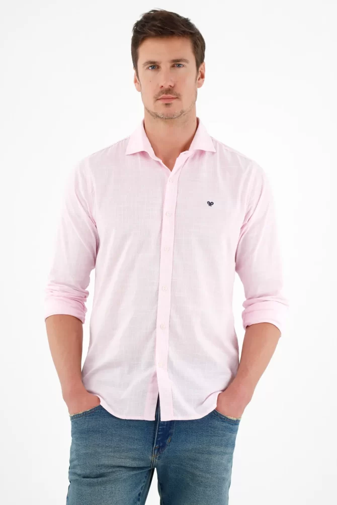 CAMISA TENNIS HOMBRE - MANGA LARGA