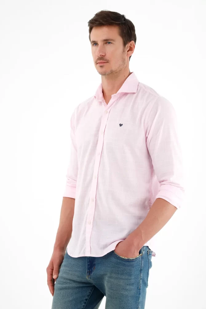 CAMISA TENNIS HOMBRE - MANGA LARGA