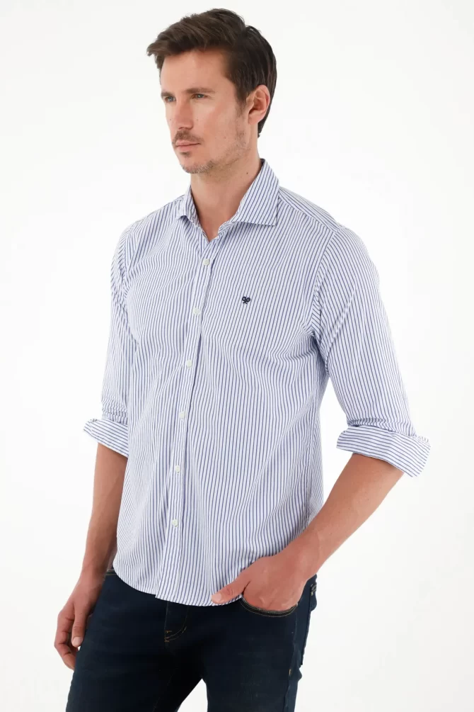 CAMISA TENNIS HOMBRE - MANGA LARGA