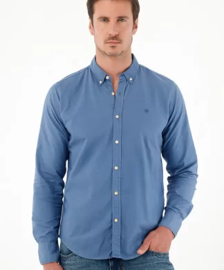 CAMISA TENNIS HOMBRE - MANGA LARGA