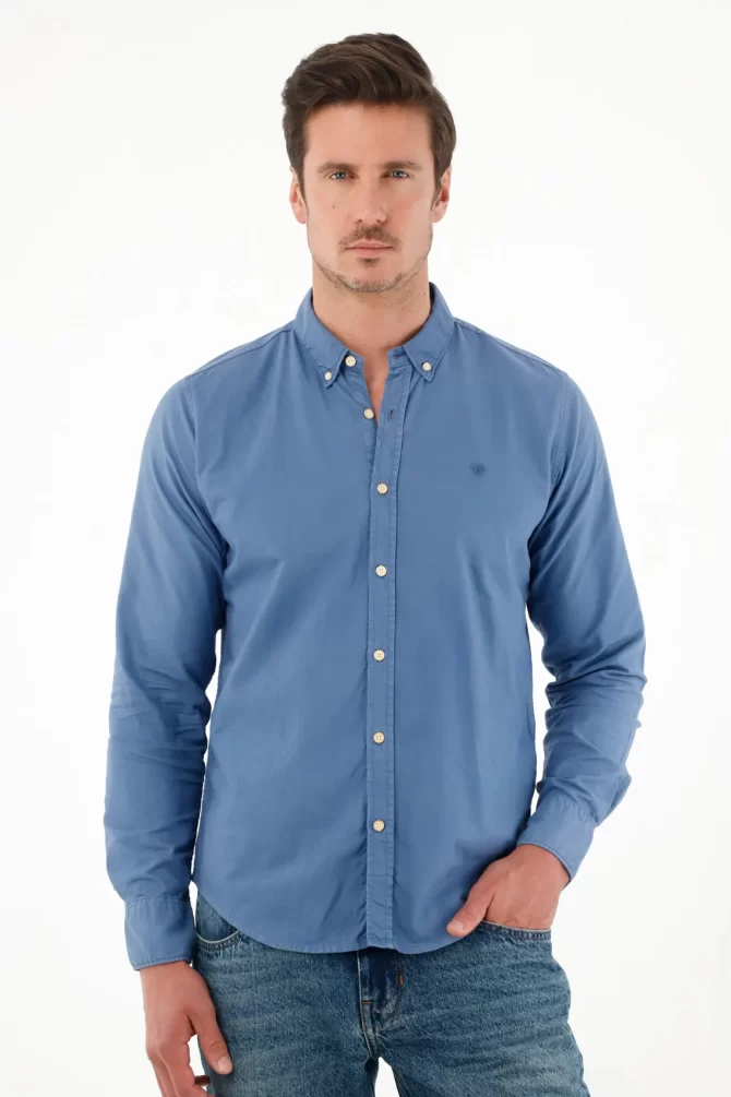 CAMISA TENNIS HOMBRE - MANGA LARGA