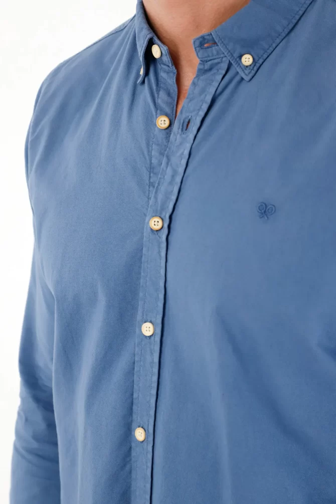 CAMISA TENNIS HOMBRE - MANGA LARGA