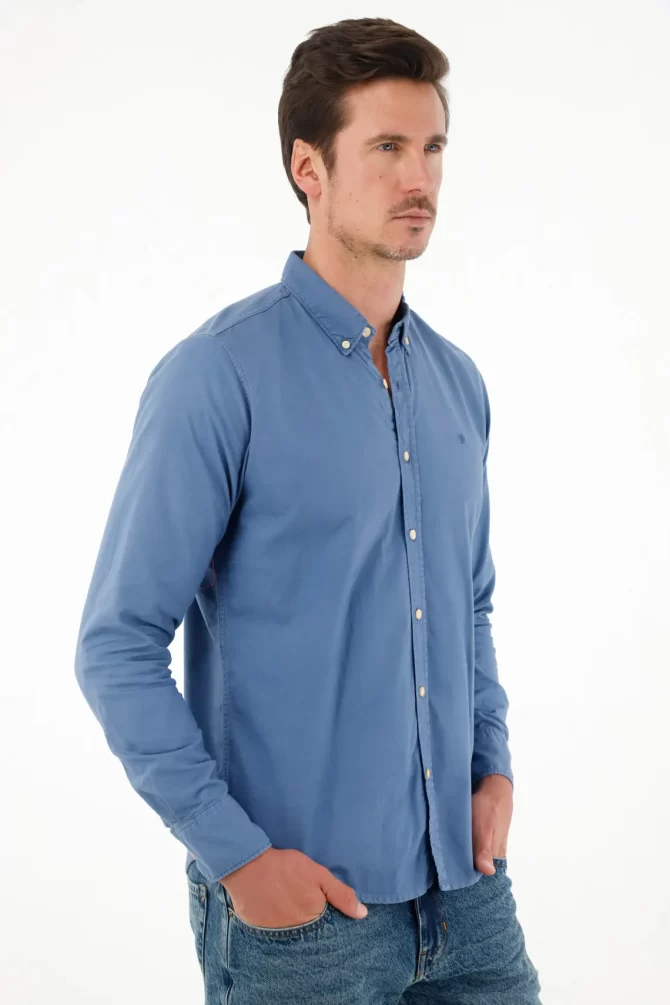 CAMISA TENNIS HOMBRE - MANGA LARGA