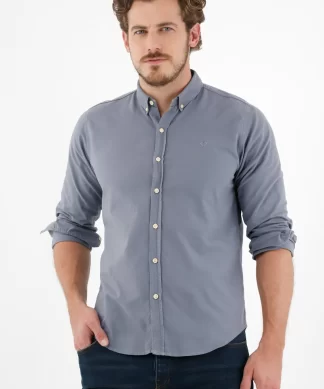 CAMISA TENNIS HOMBRE - MANGA LARGA