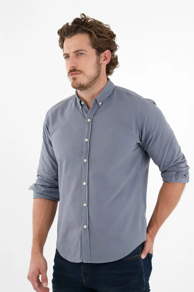 CAMISA TENNIS HOMBRE - MANGA LARGA