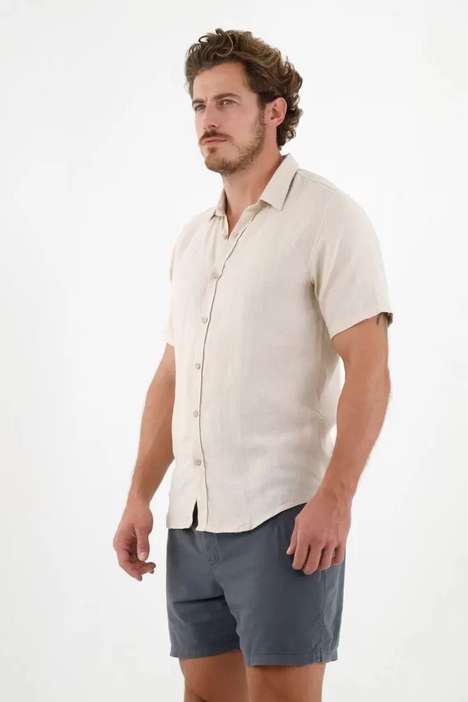 CAMISA TENNIS HOMBRE - MANGA CORTA