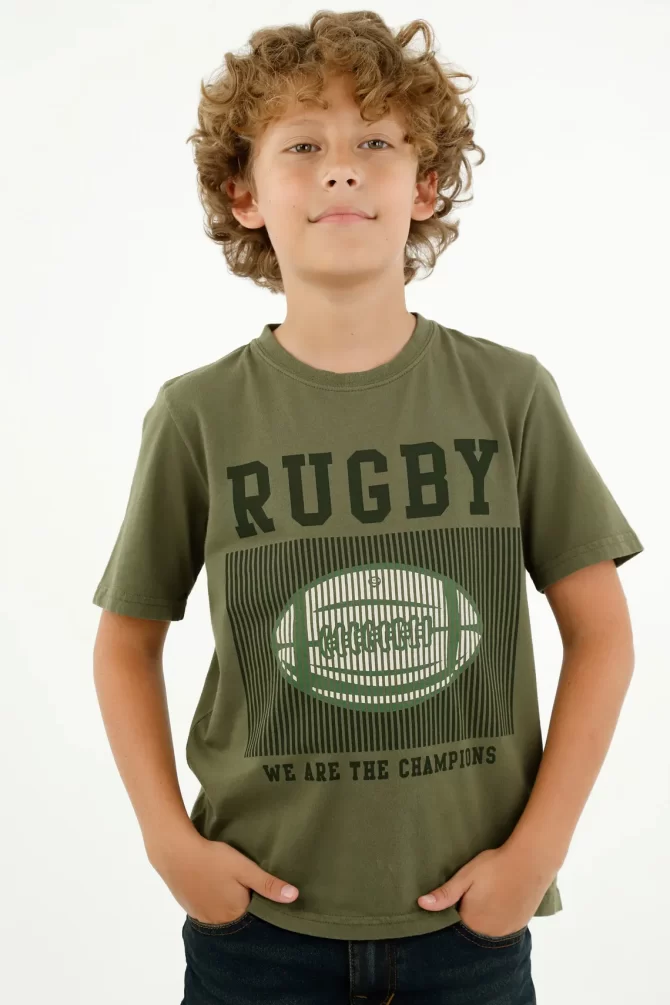 CAMISETA TENNIS NIÑO - CUELLO REDONDO