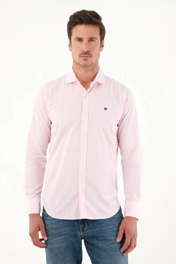 CAMISA TENNIS HOMBRE - MANGA LARGA