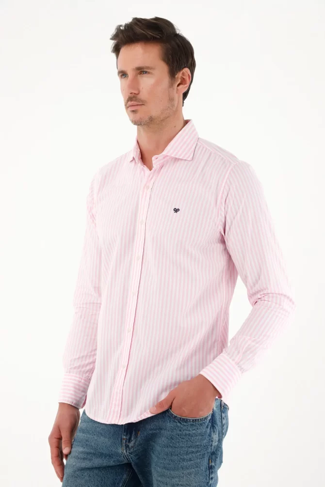 CAMISA TENNIS HOMBRE - MANGA LARGA