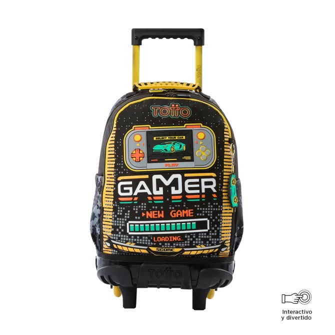 MORRAL TOTTO RUEDAS BEST GAME - TALLA M - NEGRO