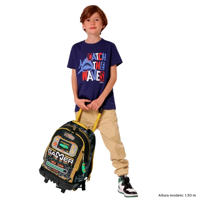 MORRAL TOTTO RUEDAS BEST GAME - TALLA M - NEGRO