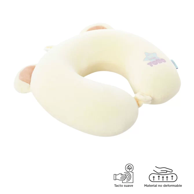 ALMOHADA TOTTO FRIENDS VIAJE - BEIGE