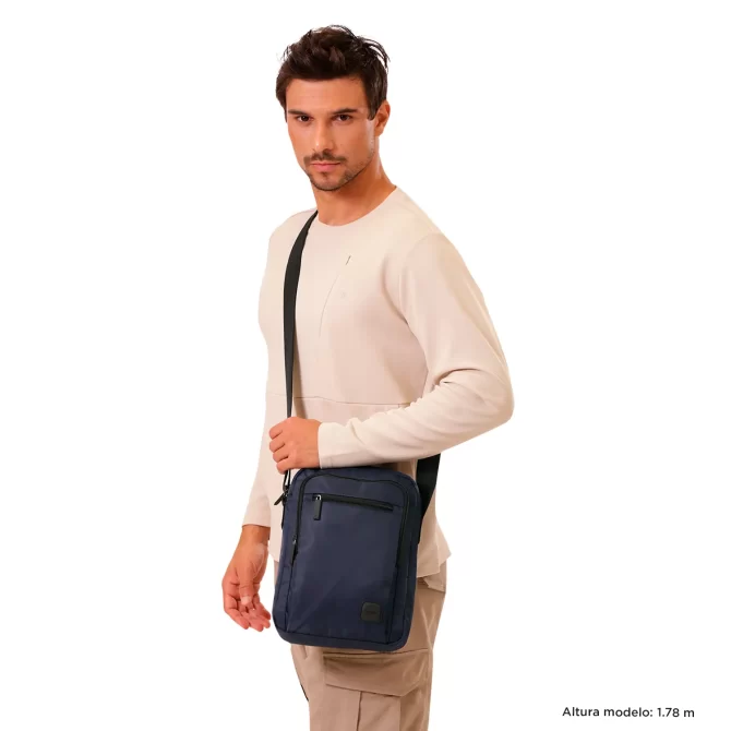 BOLSO TOTTO BAYONNE - AZUL - TALLA S