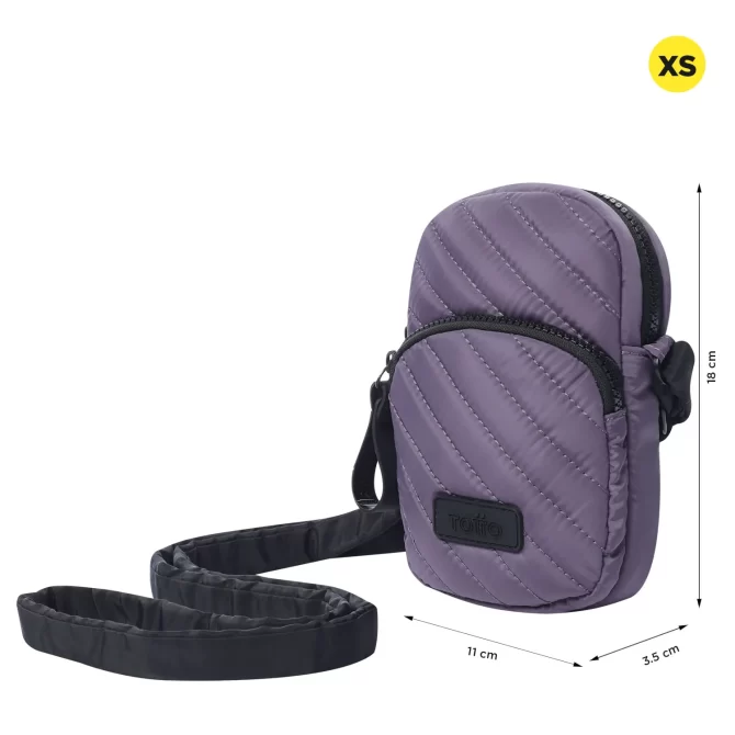 BOLSO TOTTO ARLYN CROSSBODY - MORADO - TALLA XS