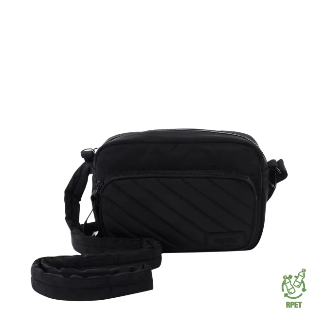 BOLSO TOTTO ARLYN CROSSBODY - NEGRO - TALLA S