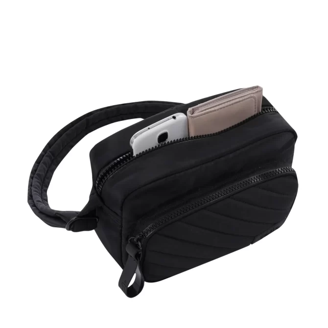BOLSO TOTTO ARLYN CROSSBODY - NEGRO - TALLA S