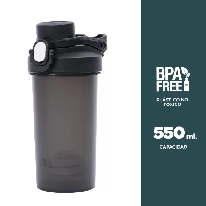 BOTELLON TOTTO BITLO 550 ML - NEGRO
