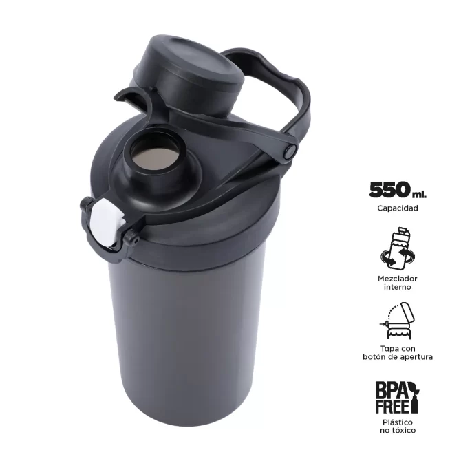 BOTELLON TOTTO BITLO 550 ML - NEGRO