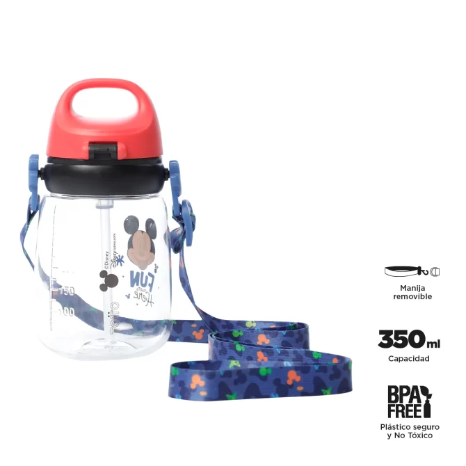 BOTELLON TOTTO MICKEY 350 ML - AZUL