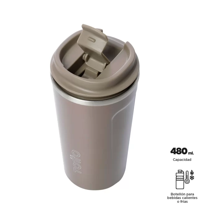 VASO TOTTO MUGELL TERMICO 480 ML - TERREO
