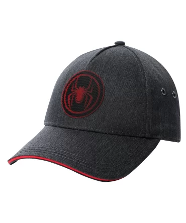 CACHUCHA TOTTO SPIDERMAN RED TRUCKER - GRIS