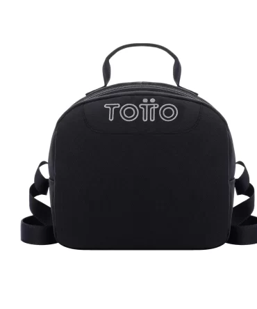 LONCHERA TOTTO BORRADOR - NEGRO